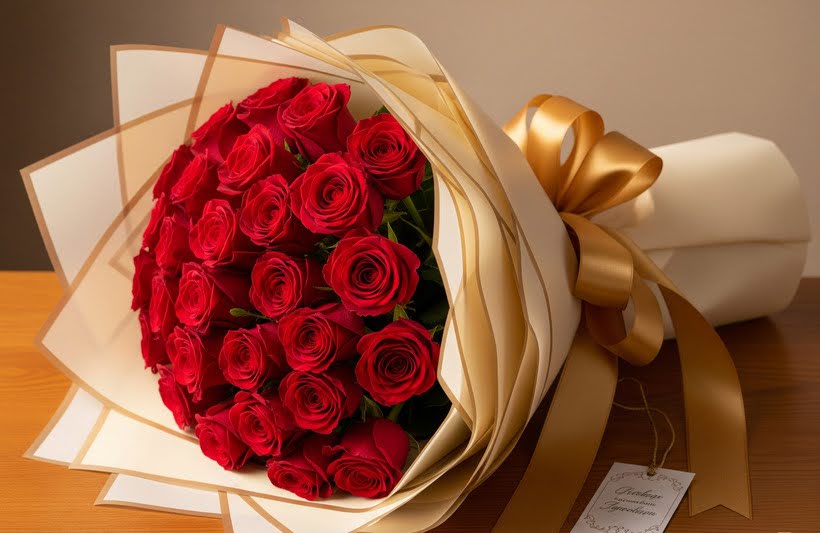 گل رز نماد عشق و علاقه