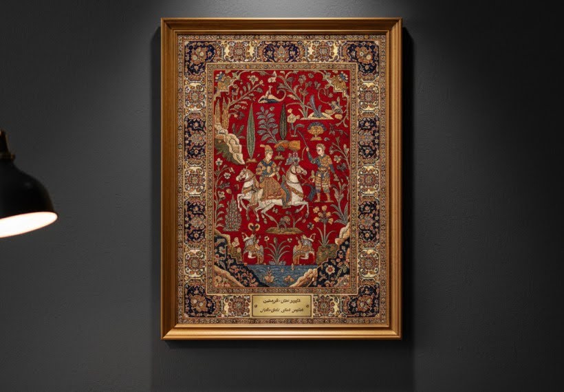 تابلو فرش ایرانی