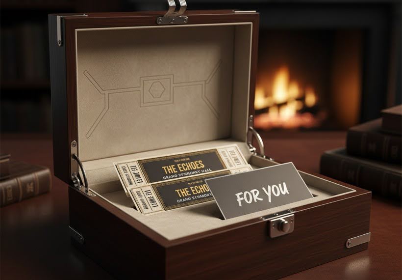 بلیط کنسرت در جعبه