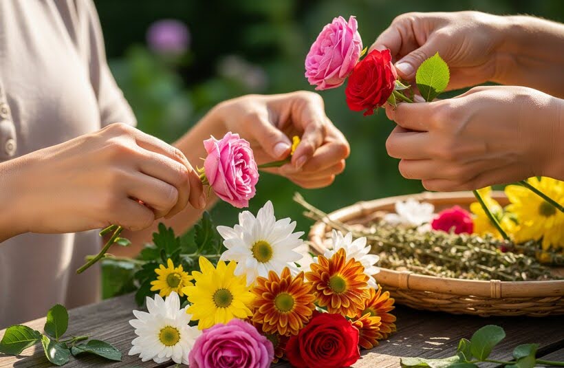گل مناسب برای خشک کردن