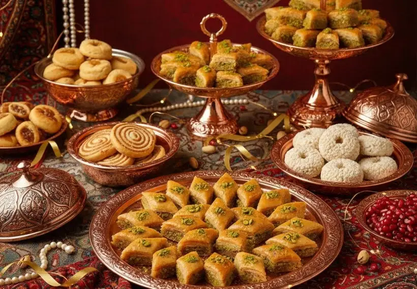 شیرینی‌های سنتی و باقلوا