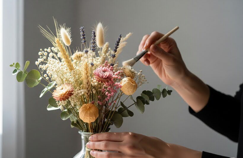 خشک کردن گل راهی برای حفظ زیبایی و خاطرات