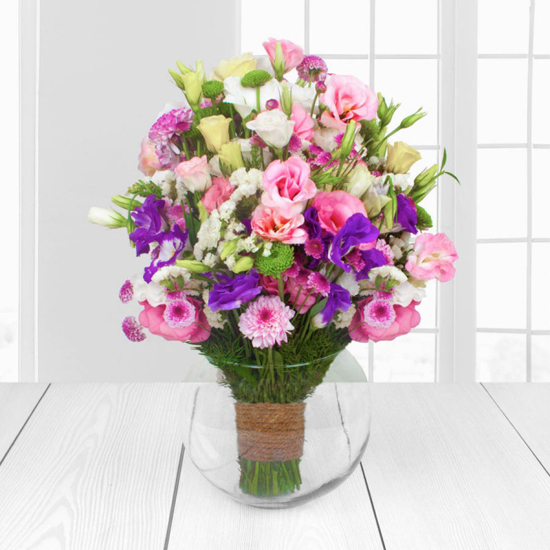ارسال اينترنتي گلدان گل تابستانه همین امروز