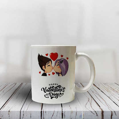 Show details for Valentine's Kiss Mug Picture of Valentine's Kiss Mug