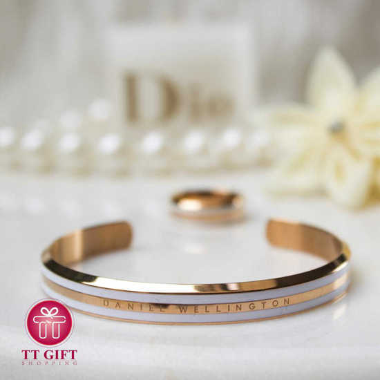 Online shopping Daniel Wellington Ring and Bracelet steel jewelry set-خرید  آنلاین گل، کادو و هدیه در تهران | گل فروشی تی تی گیفت