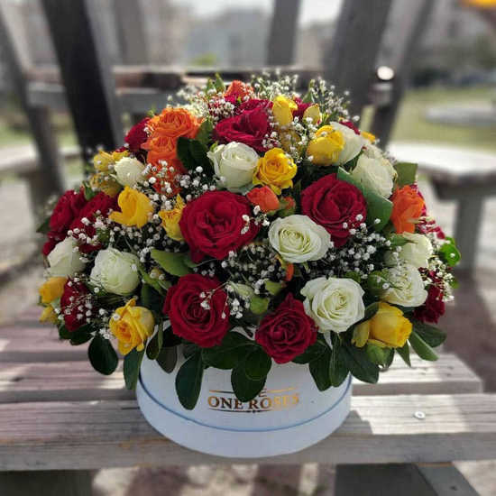 خرید آنلاین باکس گل رز در تهران و کرج