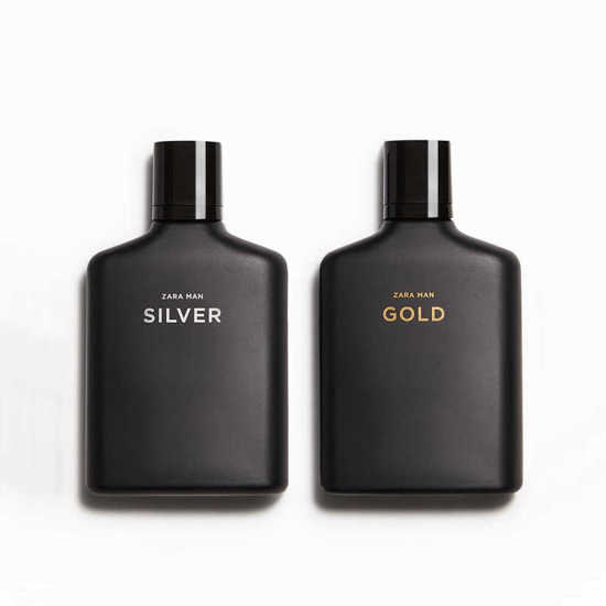 خرید اینترنتی ادکلن دوقلو مردانه Zara Man Silver And Gold