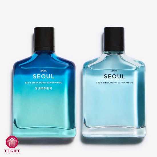 ادکلن دوقلو مردانه Zara Seoul & Seoul Summer
