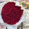 دسته گل رز قرمز لاکچری دیانا