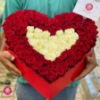 سفارش باکس گل رز قلبی تهران