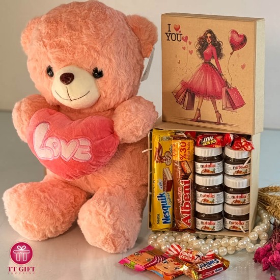 پکیج شکلات و عروسک مهراد