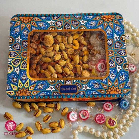 باکس آجیل مستطیلی  سنتی