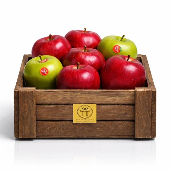 تصویر  باکس میوه سیب