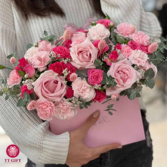 باکس گل رزمینیاتوری چیران