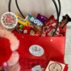 تصویر  پکیج شکلات و عروسک خرگوش قلبی