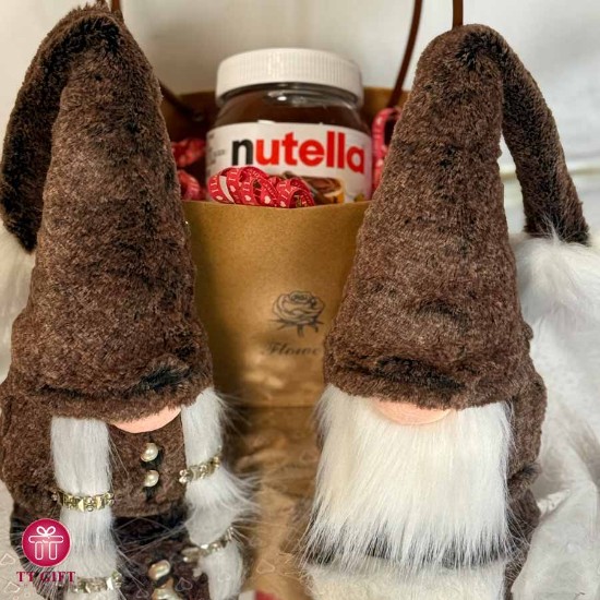 تصویر  پکیج هدیه (عروسک لی لی پوت+نوتلا)