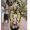 ارسال اینترنتی تاج گل بزرگ ژنان